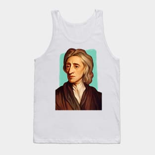 English Philosopher John Locke illustration Tank Top